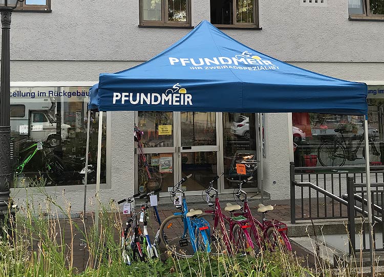 Außenaufnahme: Fahrradladen - Zweirad Pfundmeir - Ludwigstr. 38, 86316 Friedberg