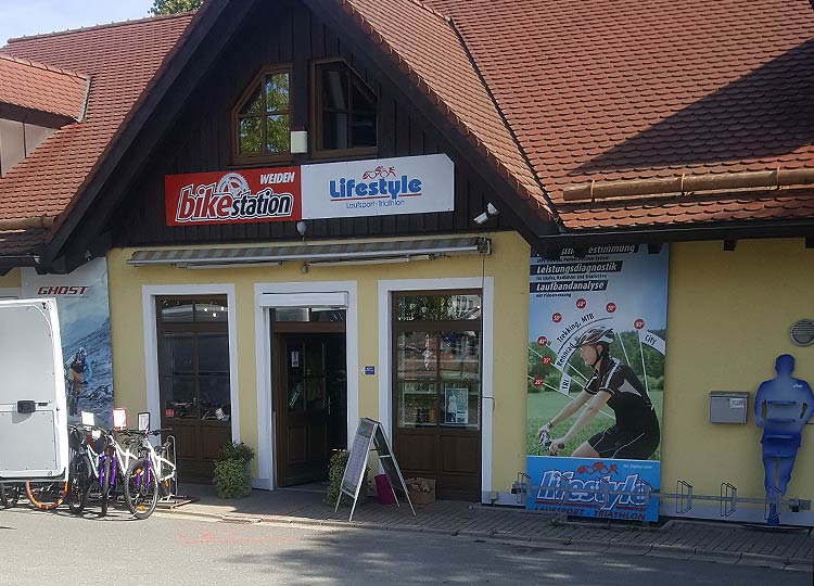 Außenaufnahme: Fahrradladen - Bike Station Weiden - Leihstadtmühle 4, 92637 Weiden