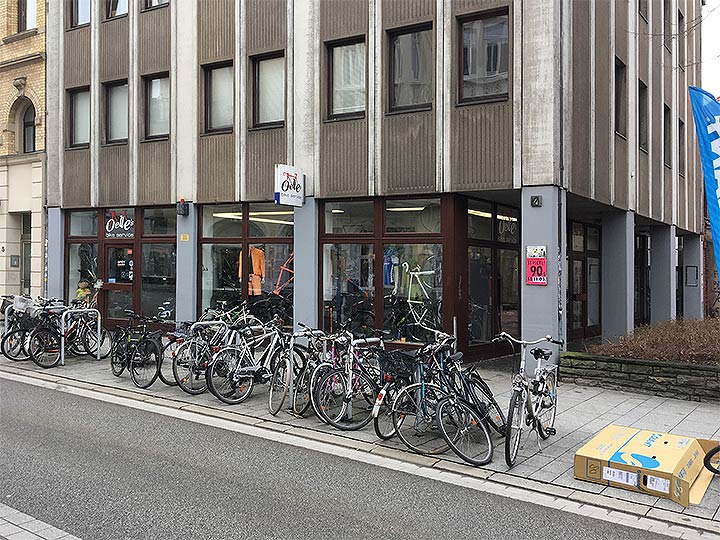 Außenaufnahme: Fahrradladen - Oelle's Bike Service - Jüdenstr. 4, 37073 Göttingen