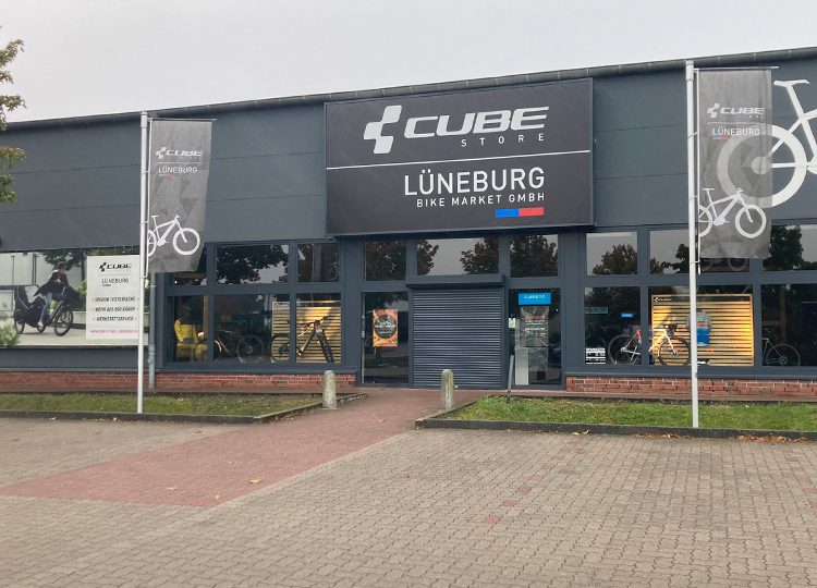 Außenaufnahme: Fahrradladen - CUBE Store Lüneburg - Bei der Pferdehütte 5, 21339 Lüneburg