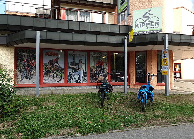 Außenaufnahme: Fahrradladen - Zweiradhaus Kipper - Am Waltersbühl 15, 88239 Wangen im Allgäu