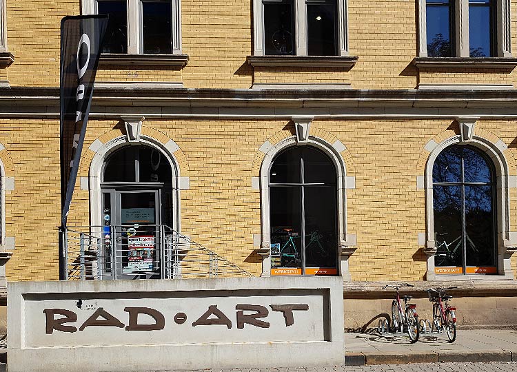 Außenaufnahme: Fahrradladen - RAD-ART Erfurt - Klostergang 2, 99084 Erfurt