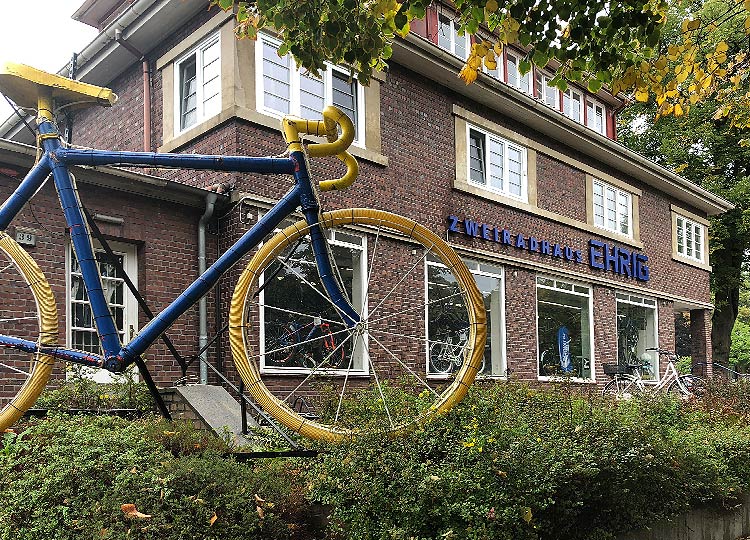 Außenaufnahme: Fahrradladen - Zweiradhaus Ehrig GmbH - Claus-Ferck-Str. 39, 22359 Hamburg