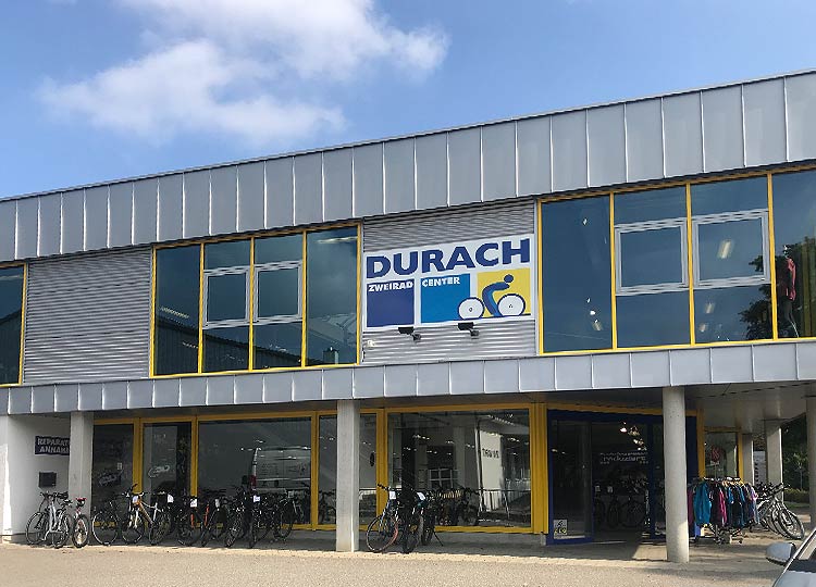 Außenaufnahme: Fahrradladen - Zweirad-Center Durach - Achener Weg 11, 88316 Isny im Allgäu