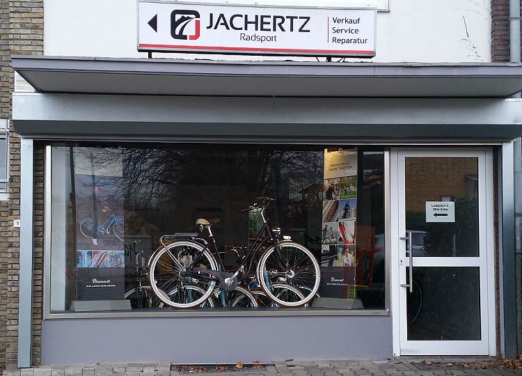 Außenaufnahme: Fahrradladen - Jachertz Radsport - Gerresheimer Landstr. 74, 40627 Düsseldorf