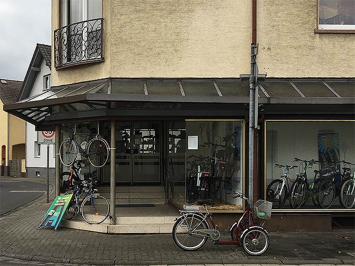 Außenaufnahme: Fahrradladen - Günthers Ratladen - Gutenbergstrasse 7, 63456 Hanau