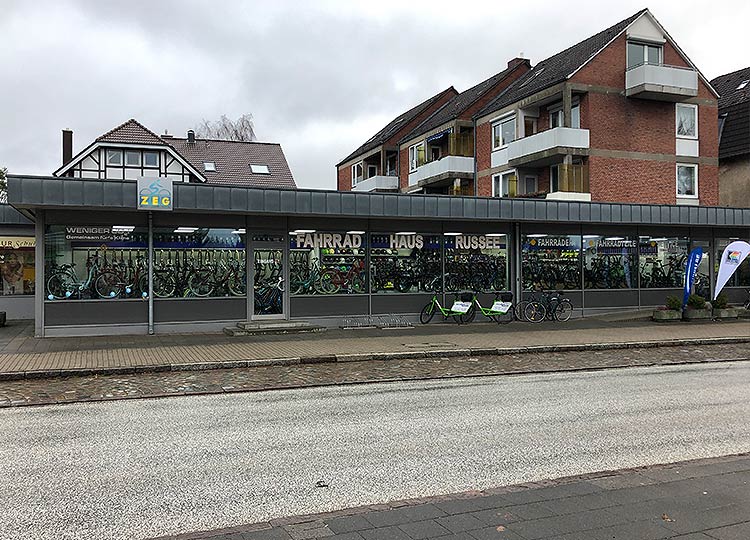 Außenaufnahme: Fahrradladen - Fahrradhaus Russee - Rendsburger Landstr. 378, 24111 Kiel