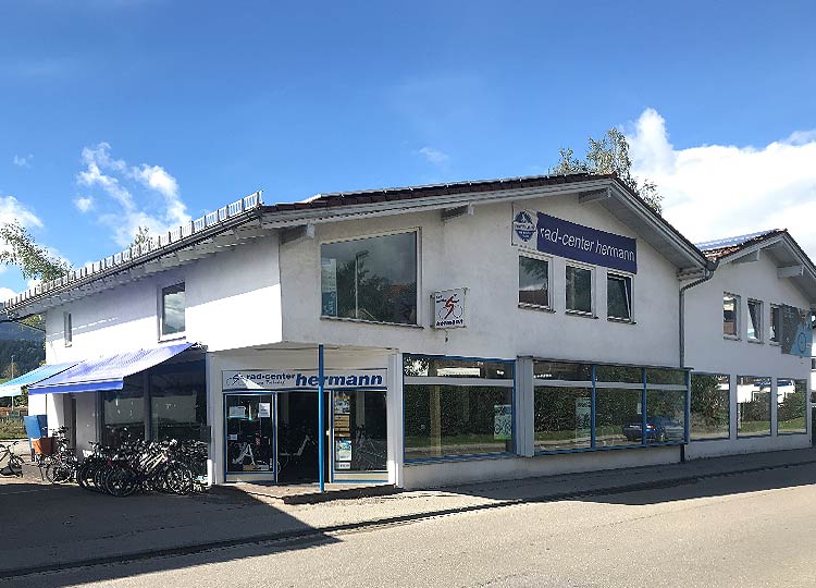 Außenaufnahme: Fahrradladen - Radcenter Hermann - Eichendorffstr. 1, 87527 Sonthofen