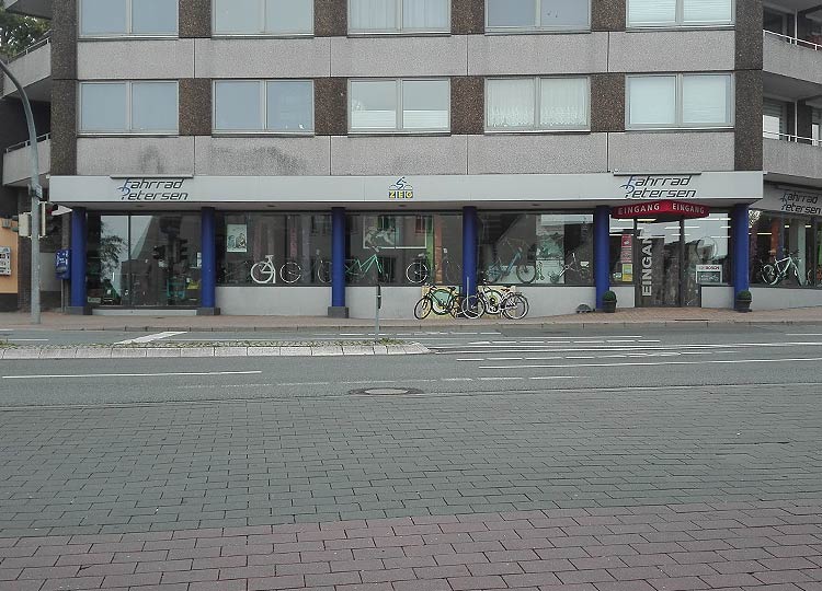 Außenaufnahme: Fahrradladen - Fahrrad Petersen - Hafermarkt 19, 24943 Flensburg