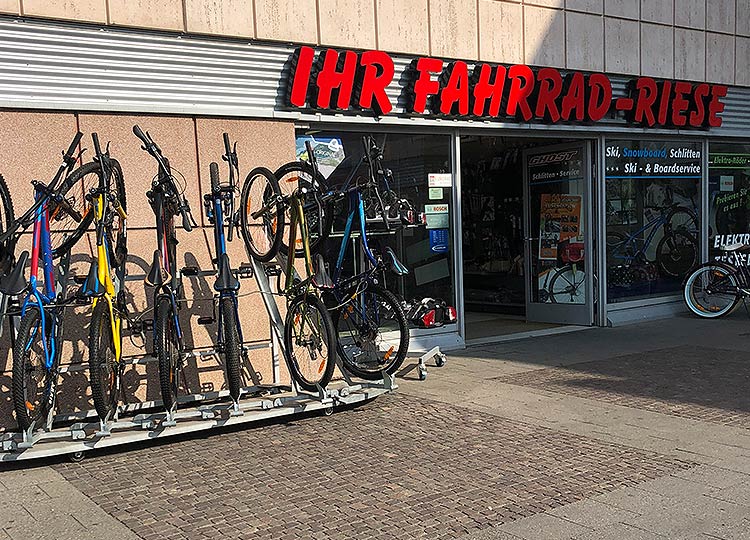 Außenaufnahme: Fahrradladen - Fahrrad-Riese - Nordhäuserstr. 73t, 99091 Erfurt