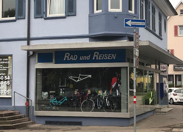 Außenaufnahme: Fahrradladen - Rad und Reisen - Arnoldstr. 1, 70378 Stuttgart