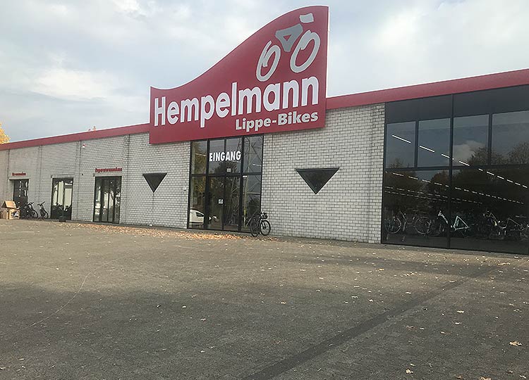 Außenaufnahme: Fahrradladen - Hempelmann Lippe-Bikes - Edisonstr. 1-5, 32791 Lage