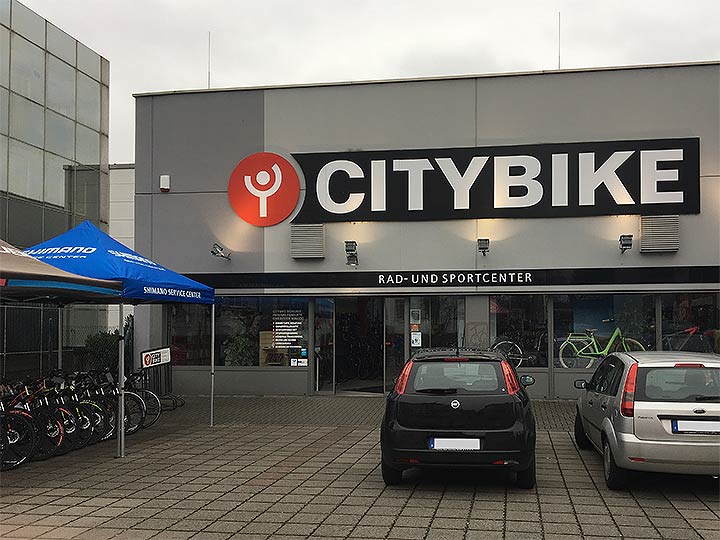 Außenaufnahme: Fahrradladen - CITYBIKE - Otto-Röhm-Str. 82, 64293 Darmstadt