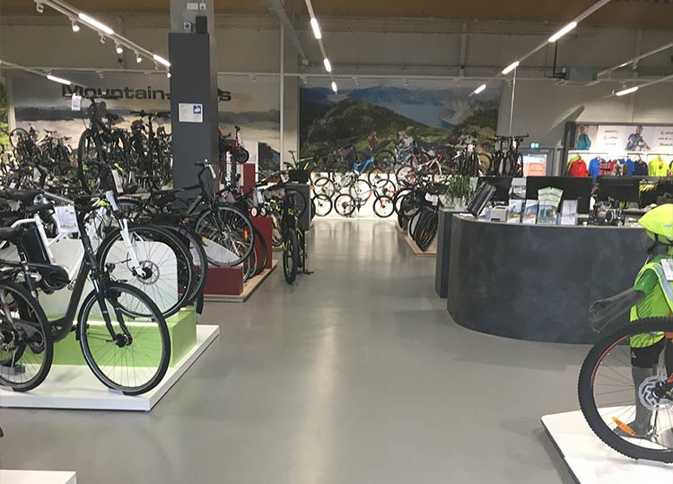 Innenaufnahme: Fahrradgeschäft - Bikecenter Dressel Kronach Fahräder, eBikes