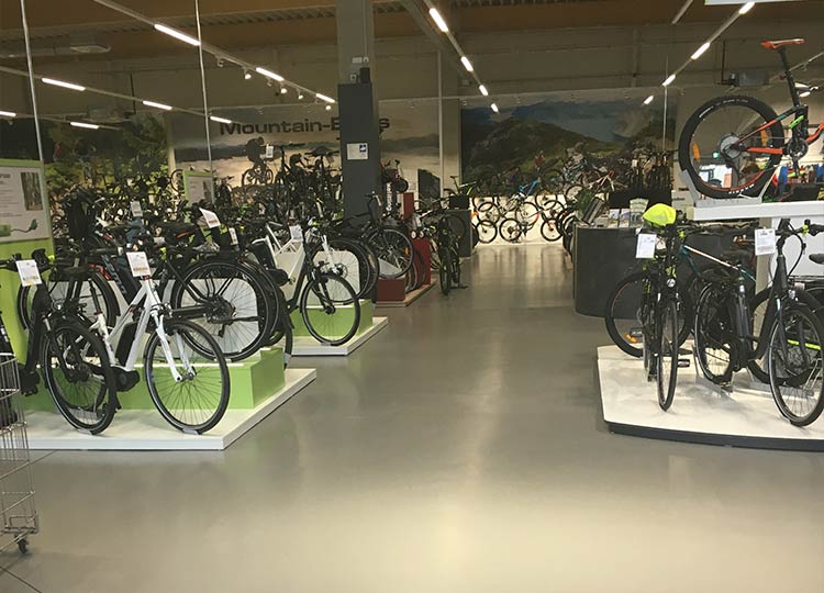 Innenaufnahme: Fahrradgeschäft - Bikecenter Dressel Kronach Fahräder, eBikes