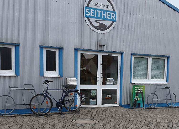Außenaufnahme: Fahrradladen - Radshop Seither - Germersheimer Str. 7, 76761 Rülzheim