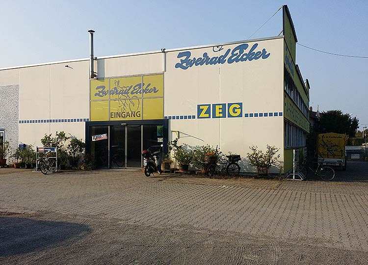 Außenaufnahme: Fahrradladen - Zweirad Eicker - Neureuter Str. 61, 76185 Karlsruhe