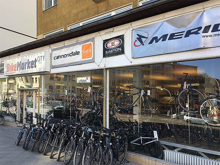 Außenaufnahme: Fahrradladen - Bike Market City - Uhlandstr. 63, 10719 Berlin
