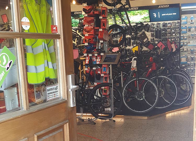 Innenaufnahme: Fahrradgeschäft - Bike Station Weiden Weiden Fahräder, eBikes