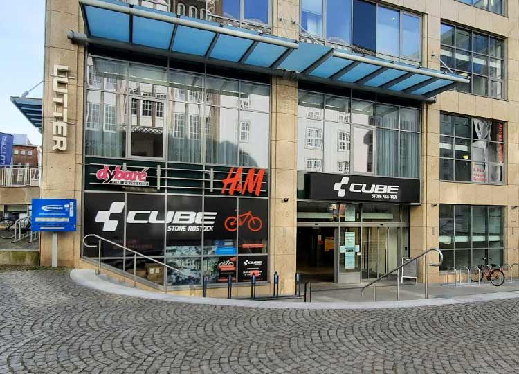Außenaufnahme: Fahrradladen - CUBE Store Rostock - Kröpeliner Straße 57, 18055 Rostock