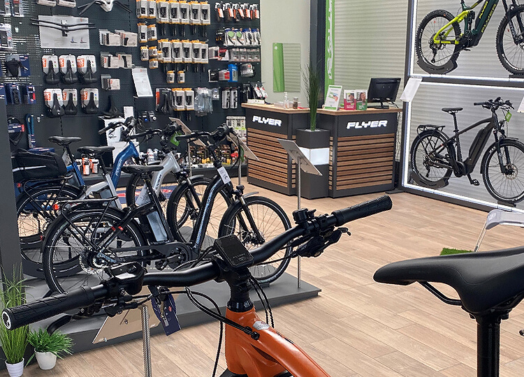 Innenaufnahme: Fahrradgeschäft - Dörr E-Bike Shop Bliesen / St. Wendel Fahräder, eBikes
