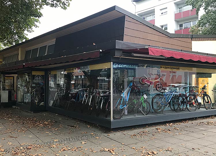 Außenaufnahme: Fahrradladen - Zweirad Skina - Haldenrainstr. 182, 70437 Stuttgart