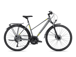 2R Manufaktur TLX30 Trapez | 56 cm | perlized grey matt/black/lime