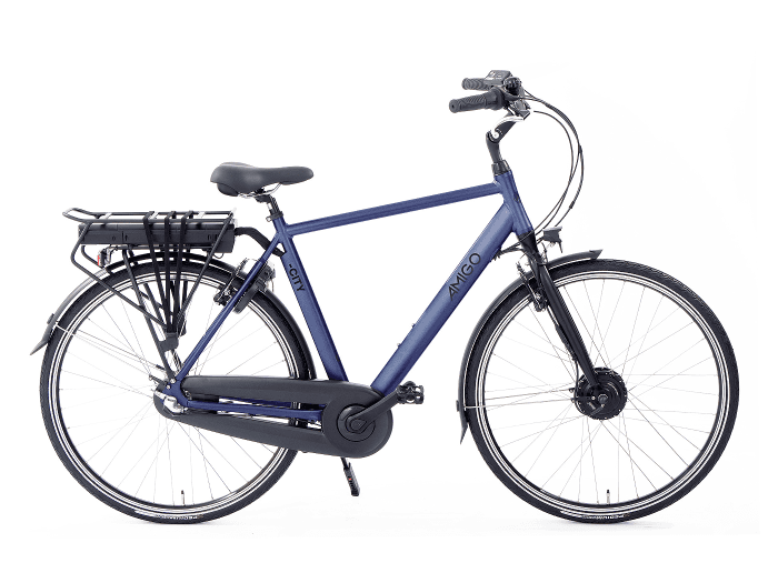 AMIGO E-City S1 54 cm | blau-grau