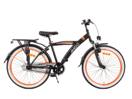 AMIGO Roady 24 Zoll schwarz, orange | Singlespeed