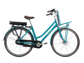 City Fashion 2022 - glänzend nachtblau - - Plus E-Bike 2.0 Saxonette