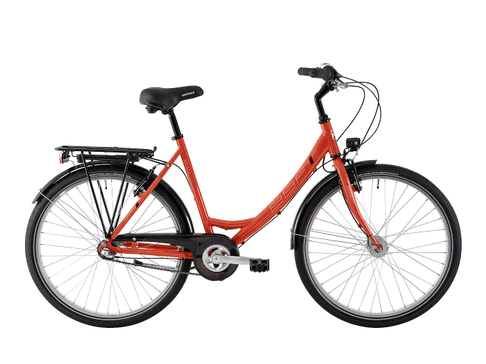 BBF Malmö 26″ rot | Shimano Nexus Rücktritt 3-Gang Nabenschaltung