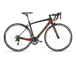 BH Bikes QUARTZ 105 LA | Schwarz/Orange/Rot