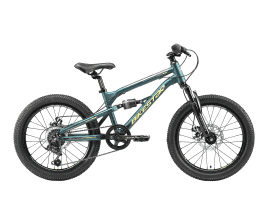 BIKESTAR Kid‘s Fully Mountainbike Petrol