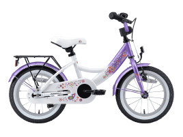 BIKESTAR Kid‘s bike classic 24″ | Lila & Weiß