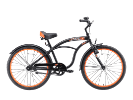 BIKESTAR Kid‘s bike cruiser 24″ | Schwarz