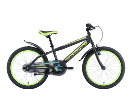 BIKESTAR Kiddy 20 Schwarz & Lime