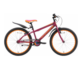 BIKESTAR Kiddy 24 Lila & Orange