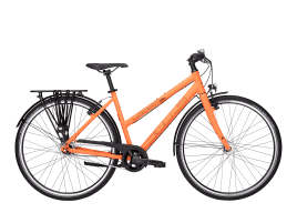 BULLS Urban 8S Eco Trapez | 44 cm | orange matt/black matt
