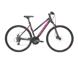 BULLS Crossbike 1 Damen | 48 cm | black matt/ purple