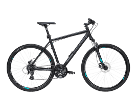 BULLS Crossbike 1 Mann | 48 cm | schwarz matt