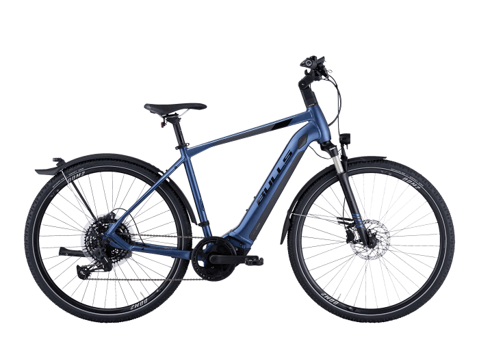 BULLS Cross Rider EVO 2 Diamant | 60 cm | steel blue grey matt | 625 Wh