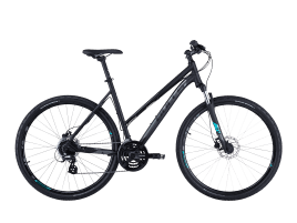BULLS Crossbike 1 Trapez | 54 cm | black matt