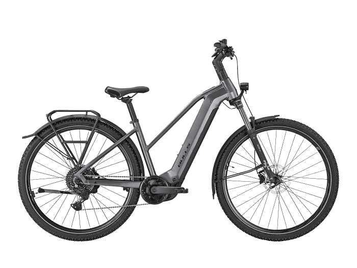 BULLS Iconic EVO 1 Trapez | 51 cm | dark chrome silver matte | 800 Wh