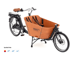 Babboe City-E 500 Wh | Rollerbremse | Weiß