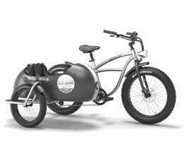Bad Bike Beach Vintage Fat 250w Aluminium / Schwarz matt