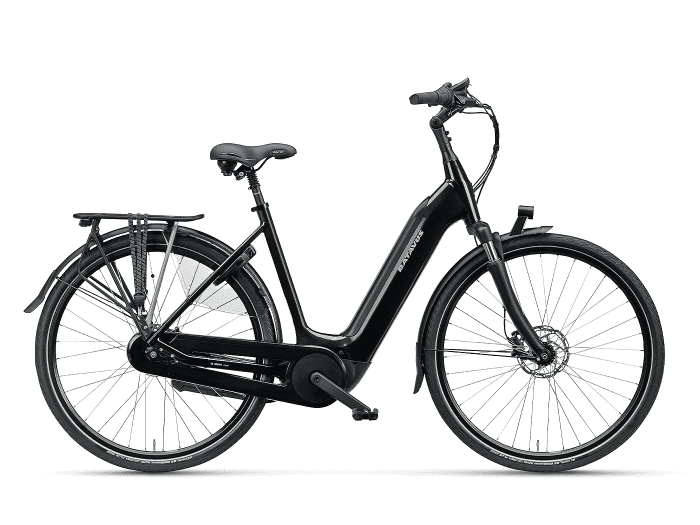 Batavus Finez E-GO Power 625 Tiefeinsteiger | 57 cm | nero black