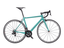 Bianchi Specialissima Red eTap 11sp Compact 50 cm | 1D – CK16/black full glossy