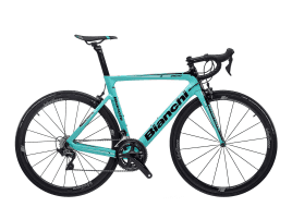 Bianchi Aria 2018 - Campagnolo Potenza 11sp Compact 50/34 MBS-Edition - Vision Trimax 40 Carbon Whee 59 cm | 1D - CK16/Black full glossy