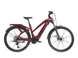 Bianchi e-Omnia T Type Deore 10sp | Step-Through | Step-Through | M | 3F - Bordeaux