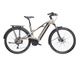 Bianchi e-Vertic T-Type Step-through Deore 10sp | MD | E8 - Gold Stone